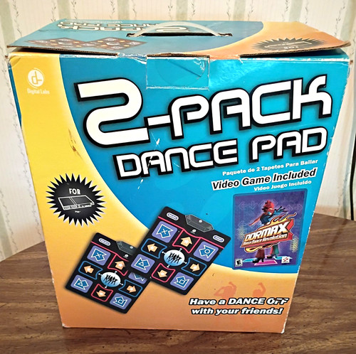 Ps2 pack dance pad mats - dance,