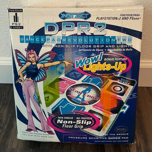 Regular dance pad - regular, ps2/