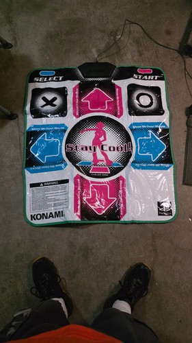 Ddr game pad mat - pad,